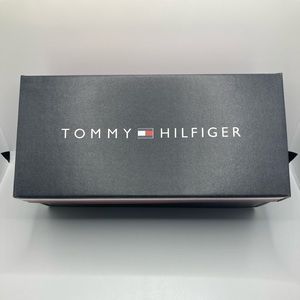 Tommy Hilfiger Boys Shylo Ii Slide Sandals Navy Blue Red White Size 1